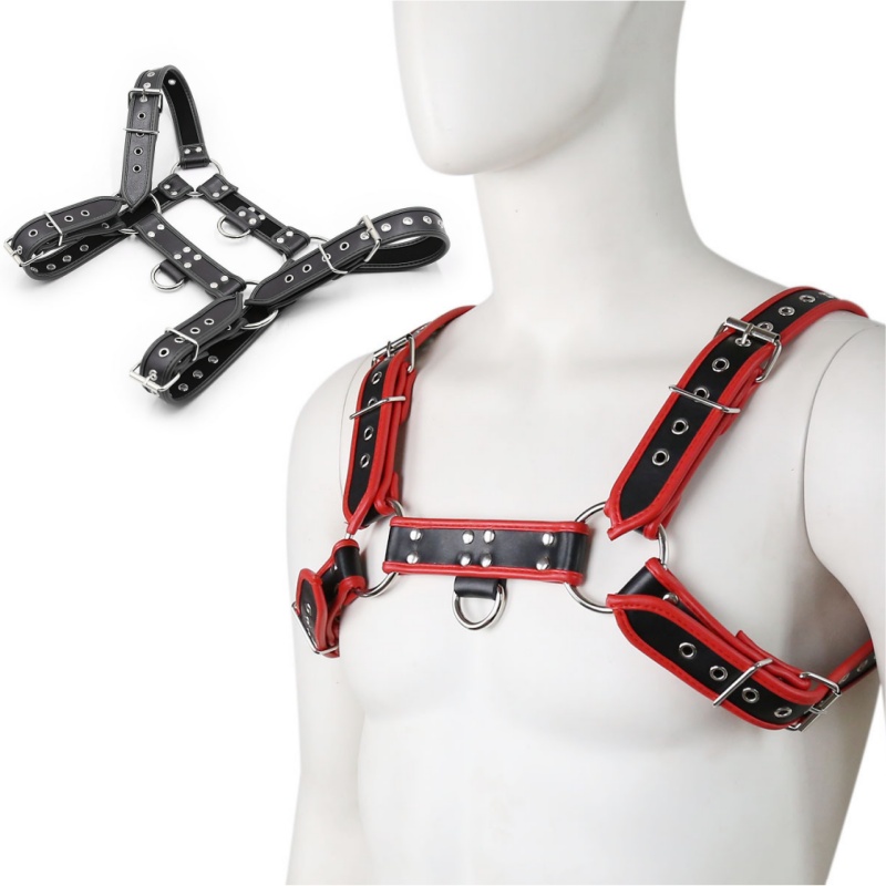 Suspender Tank Top - Fetish Male Lingerie Harness Men Clothing