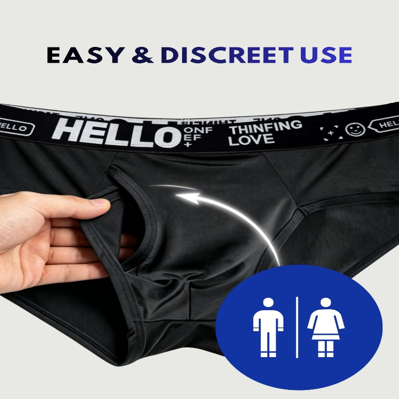 Men's Low Rise Front Fly Brief - огляд і ціна Trunk Breathable Men