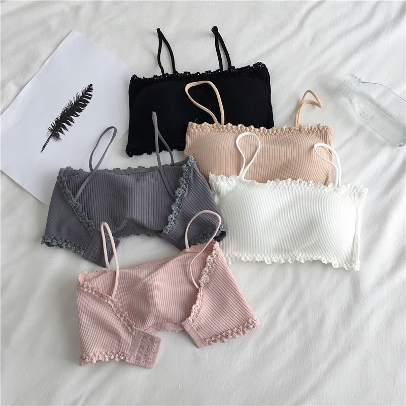Women's Cotton Bra Female Tube - огляд і ціна Suspender Tank Top