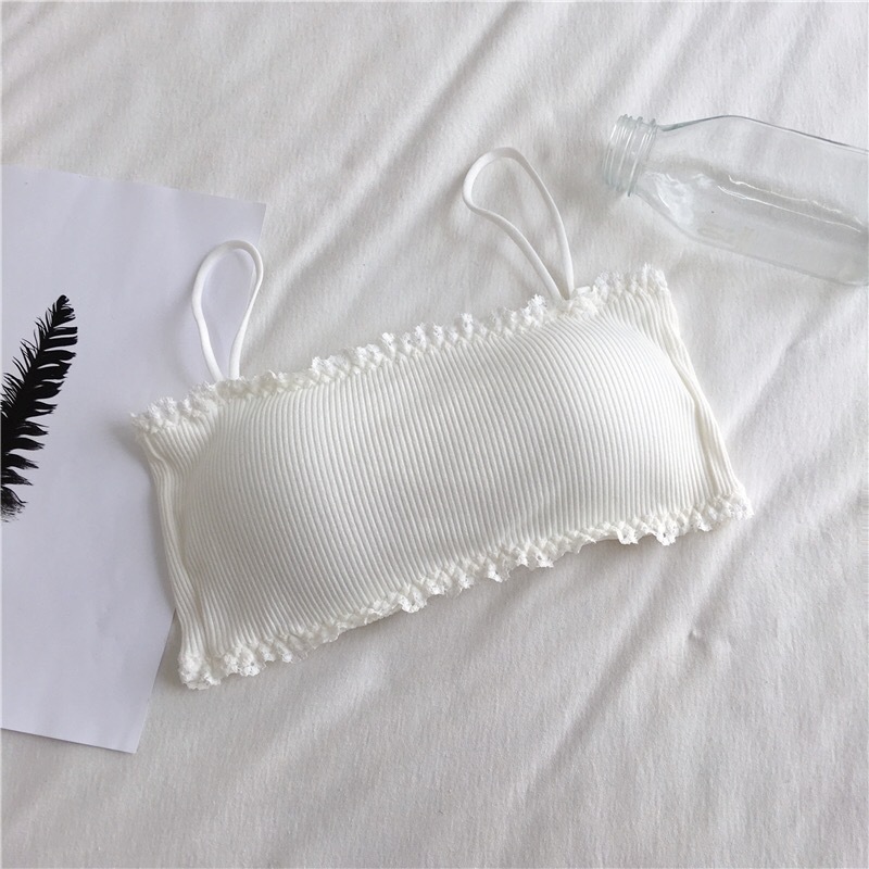 Women's Cotton Bra Female Tube - огляд і ціна Suspender Tank Top