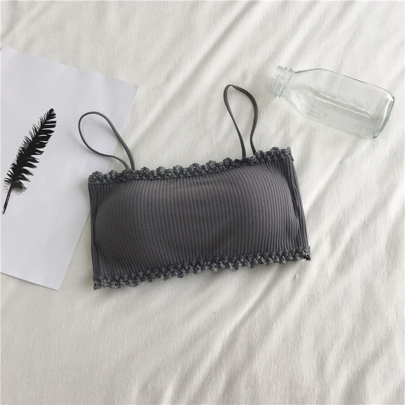 Women's Cotton Bra Female Tube - огляд і ціна Suspender Tank Top