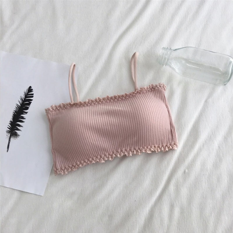 Women's Cotton Bra Female Tube - огляд і ціна Suspender Tank Top
