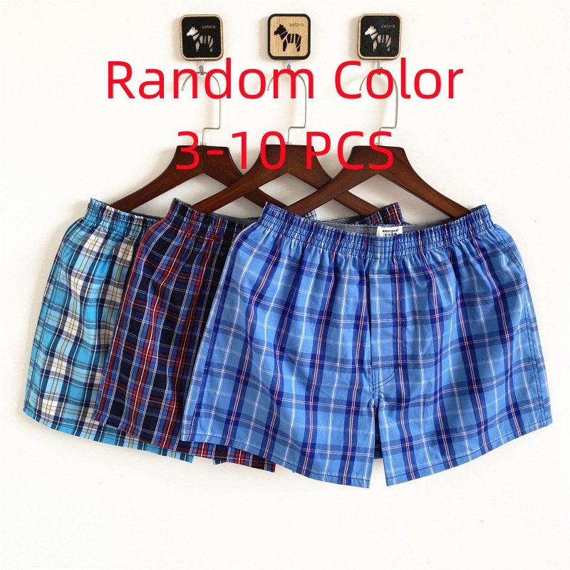 3-10PCS Men's Underwear Boxers - огляд і ціна Boxer Brief Pack Cotton