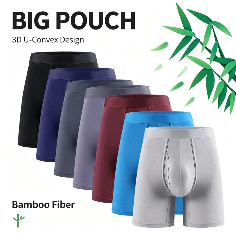 Big Pouch Men Bamboo Fiber Box - огляд і ціна Bamboo Fiber Trunk