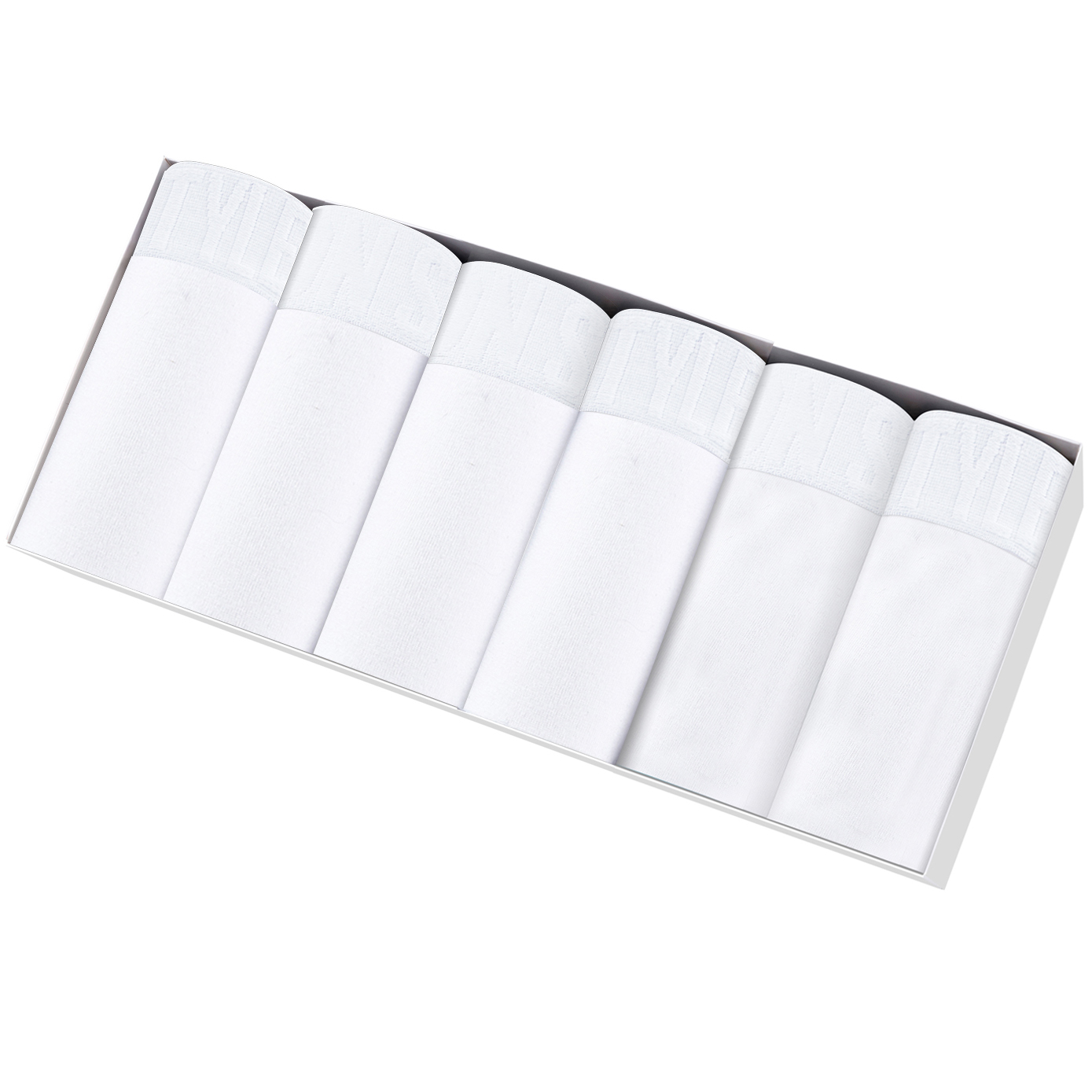 6Pcs White Boxers Man Sexy Und - огляд і ціна Boxer Brief Pack Cotton